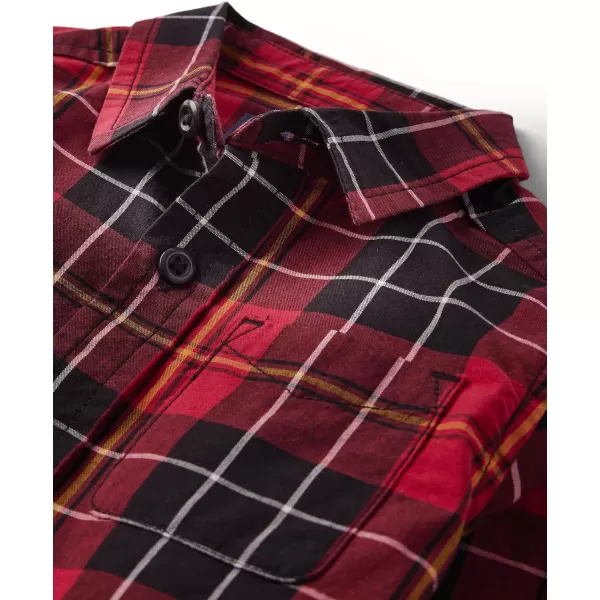 The Children's Place Boys' and Toddler Poplin Long Sleeve Button Down Shirt