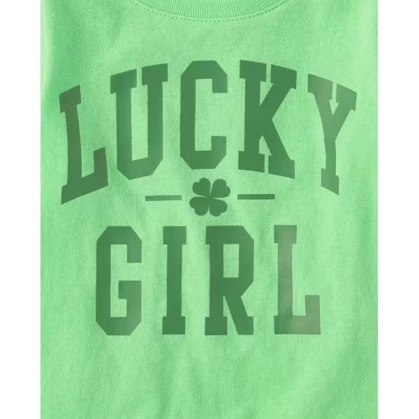 The Children's Place Matching Family Lucky Girl Graphic Tee
