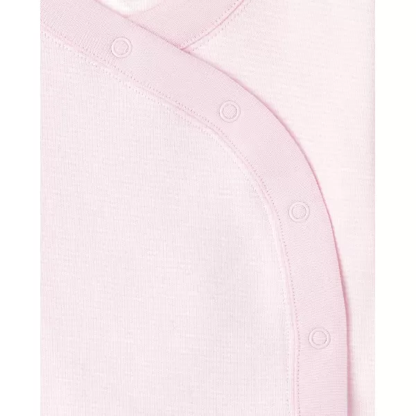 The Children's Place unisex-baby Newborn Take Me Home Set, 100% Cotton, Long Sleeve, Side Snap Kimono Top and Pants 2-pack