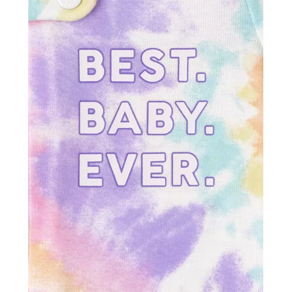 The Children's Place unisex baby Short Sleeve Zip front One Piece Footless Pajama