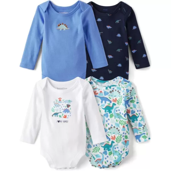 The Children's Place Baby Boy's and Newborn Long Sleeve Bodysuits