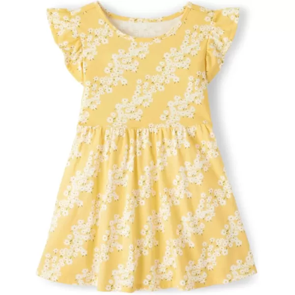 The Children's Place Baby Girls' and Toddler Short Sleeve Everyday Dresses