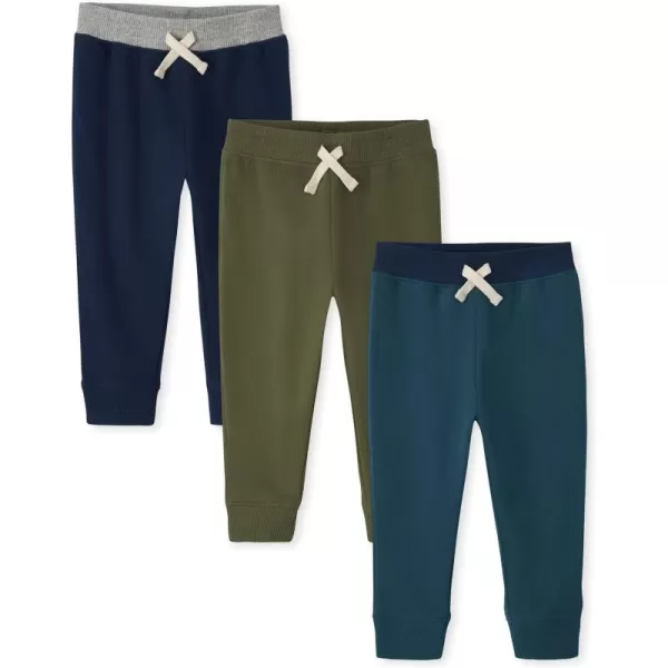 The Children's Place Baby Toddler Boys Active Fleece Jogger Pants
