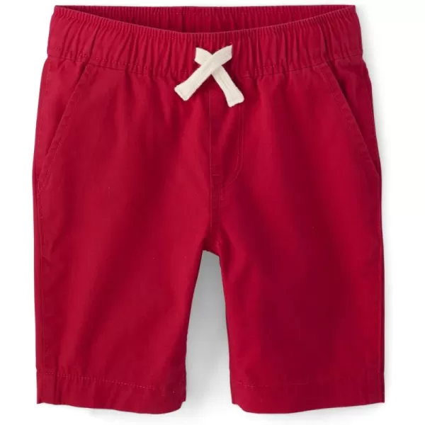 The Children's Place Boys' Cotton Pull on Jogger Shorts