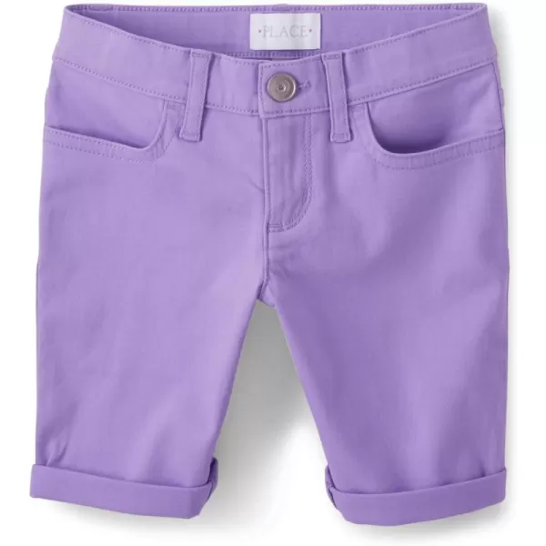 The Children's Place Girls' Denim Skimmer Shorts