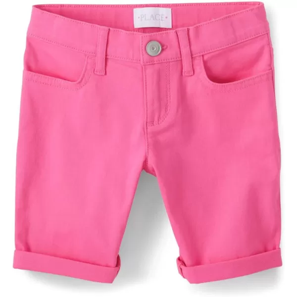 The Children's Place Girls' Denim Skimmer Shorts