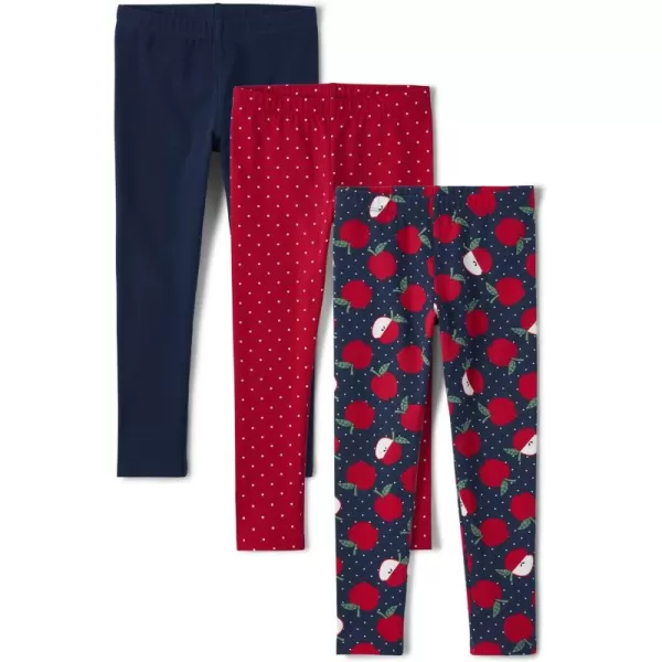 The Children's Place Girls' Printed Leggings 3-Pack