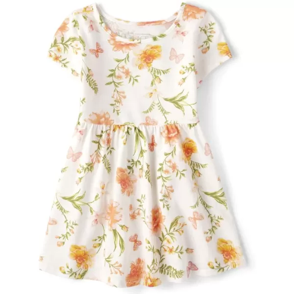 The Children's Place Girls' and Toddler Short Sleeve Everyday Dresses