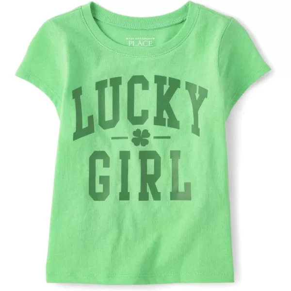 The Children's Place Matching Family Lucky Girl Graphic Tee