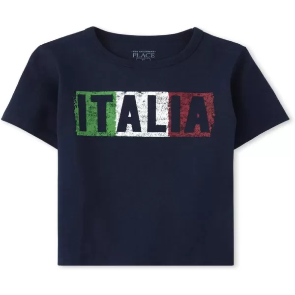 The Children's Place Toddler Boys Short Sleeve Graphic T-Shirt
