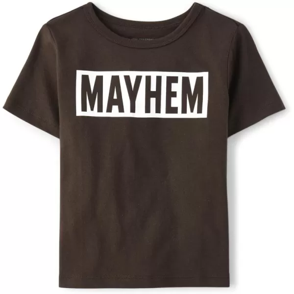The Children's Place Toddler Boys Short Sleeve Graphic T-Shirt