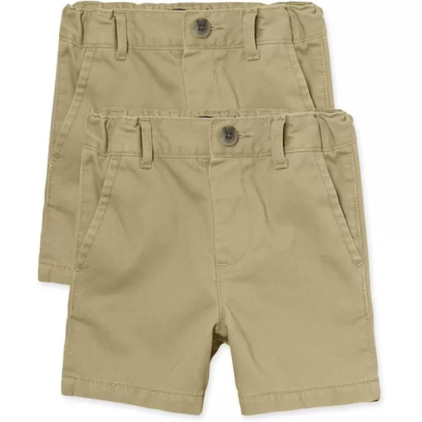 The Children's Place baby boys Chino Shorts 2 pack