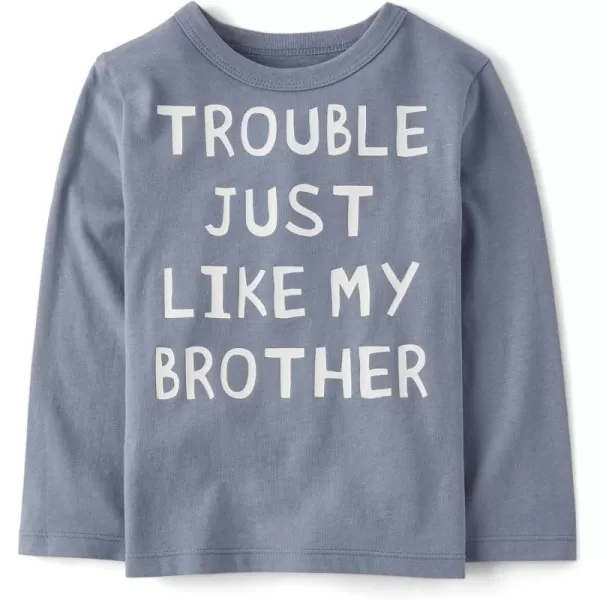 The Children's Place baby boys I Did My Best Elf Graphic Long Sleeve T Shirt