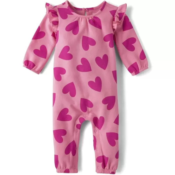 The Children's Place baby-girls And Newborn Long Sleeve RomperJumpsuit