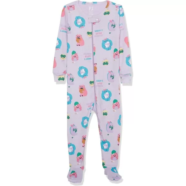 The Children's Place baby girls Monster Snug Fit Cotton One Piece Pajamas