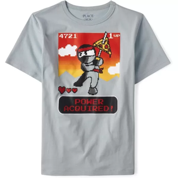 The Children's Place boys Expert Ninja Skills Graphic Short Sleeve Tee