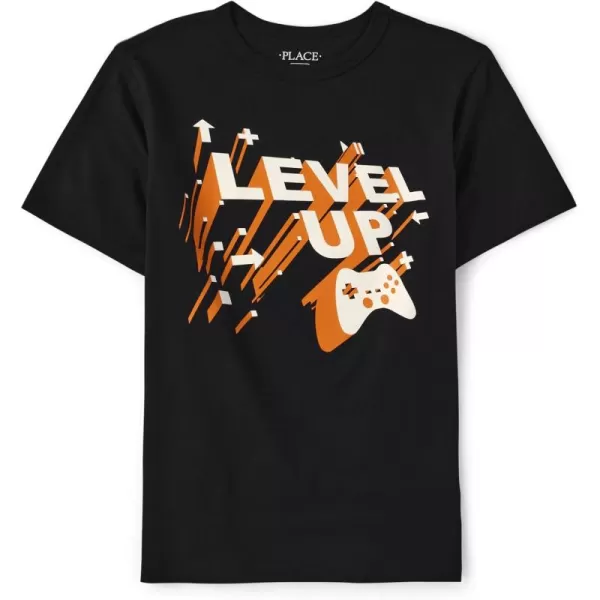 The Children's Place boys Game Day Graphic Short Sleeve Tee