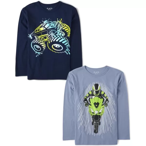The Children's Place boys Pumpkin Pie/Beast Feast Graphic Tee