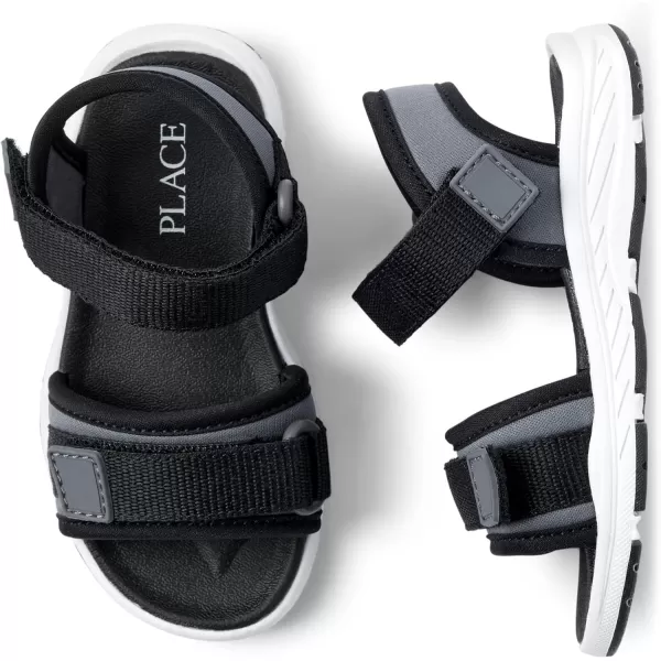 The Children's Place Baby-Girl's Toddler Sporty Sandal with Adjustable Straps
