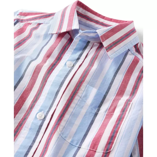The Children's Place Boys' Short Sleeve Button Down Shirt
