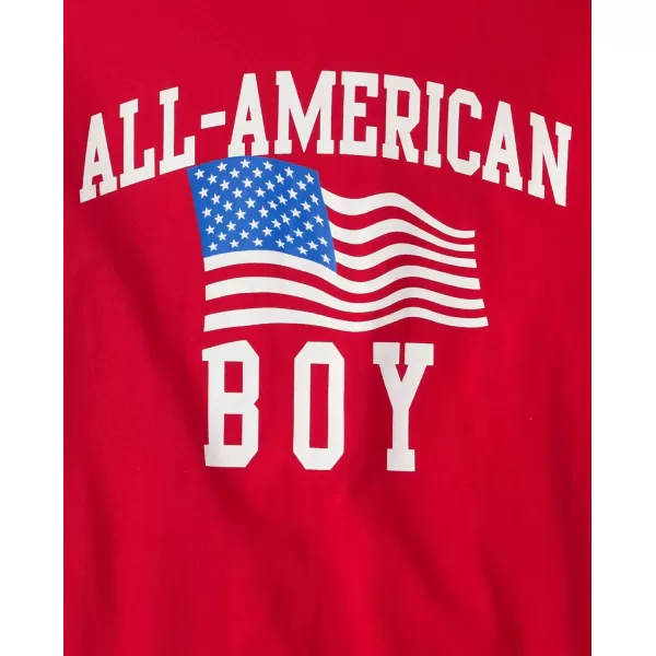 The Children's Place Boys' Holidays Short Sleeve Graphic T-Shirts,multipacks