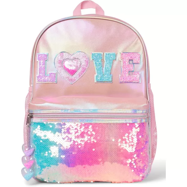 The Children's Place Kids' Preschool Elementary Backpack for Boys Girl, Neon Violet Desserts, NO_Size