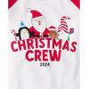 imageThe Childrens Place Baby Family Matching Holiday Pajama Sets FleeceRed Xmas Crew 24