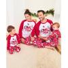 imageThe Childrens Place Baby Family Matching Holiday Pajama Sets FleeceRed Xmas Crew 24