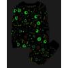 imageThe Childrens Place Baby and Kids Sibling Matching Holiday Pajama Sets CottonAllover Halloween Candy