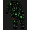 imageThe Childrens Place Baby and Kids Sibling Matching Holiday Pajama Sets CottonAllover Halloween Candy
