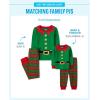 imageThe Childrens Place Baby and Kids Sibling Matching Holiday Pajama Sets CottonElf Christmas Suit