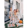 imageThe Childrens Place Baby and Kids Sibling Matching Holiday Pajama Sets CottonGhostsPumpkins Halloween