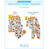 imageThe Childrens Place Baby and Kids Sibling Matching Holiday Pajama Sets CottonGhostsPumpkins Halloween