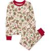 imageThe Childrens Place Baby and Kids Sibling Matching Holiday Pajama Sets CottonGingerbread Cookie