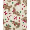 imageThe Childrens Place Baby and Kids Sibling Matching Holiday Pajama Sets CottonGingerbread Cookie