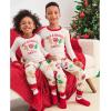 imageThe Childrens Place Baby and Kids Sibling Matching Holiday Pajama Sets CottonMilk and Cookies for Santa