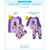 imageThe Childrens Place Baby and Kids Sibling Matching Holiday Pajama Sets CottonWitchy Cat Halloween