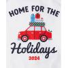 imageThe Childrens Place Family Matching Christmas and Holiday Pajama Sets CottonBlue Home for the Holidays