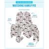 imageThe Childrens Place Family Matching Christmas and Holiday Pajama Sets CottonGlow Mummy
