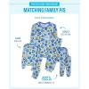 imageThe Childrens Place Family Matching Christmas and Holiday Pajama Sets CottonHanukkah Allover