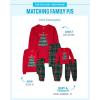 imageThe Childrens Place Family Matching Christmas and Holiday Pajama Sets CottonHolly Jolly