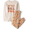 imageThe Childrens Place Family Matching Christmas and Holiday Pajama Sets CottonIts Fall Yall
