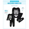 imageThe Childrens Place Family Matching Christmas and Holiday Pajama Sets CottonSkeleton