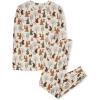 imageThe Childrens Place Family Matching Christmas and Holiday Pajama Sets CottonWoodland Allover