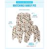 imageThe Childrens Place Family Matching Christmas and Holiday Pajama Sets CottonWoodland Allover