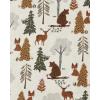 imageThe Childrens Place Family Matching Christmas and Holiday Pajama Sets CottonWoodland Allover