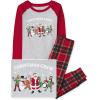 imageThe Childrens Place Family Matching Christmas and Holiday Pajama Sets CottonXmas Crew