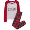 imageThe Childrens Place Family Matching Christmas and Holiday Pajama Sets CottonXmas Crew