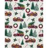 imageThe Childrens Place Family Matching Christmas and Holiday Pajama Sets CottonXmas Truck Allover