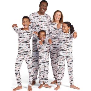 imageThe Childrens Place Family Matching Christmas and Holiday Pajama Sets CottonGlow Mummy